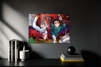 Dandadan Momo Ayase Ken Takakura Metal Poster 210