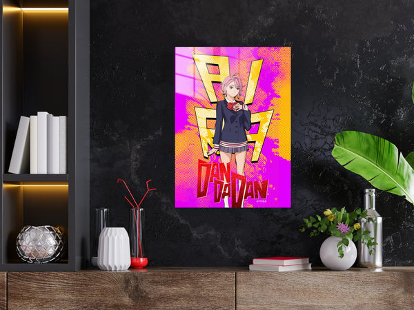 Dandadan Aira Shiratori Metal Poster 212