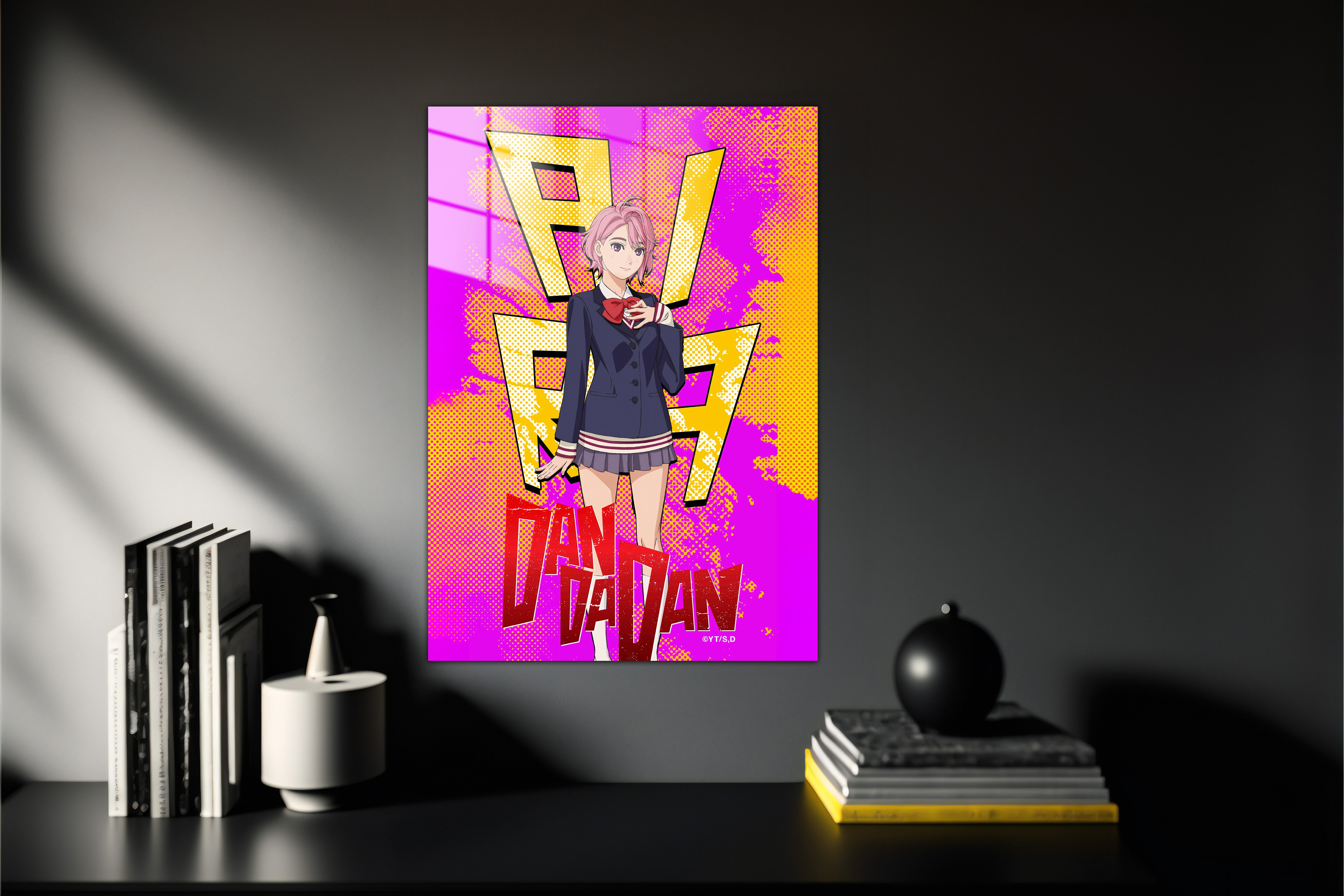 Dandadan Aira Shiratori Metal Poster 212