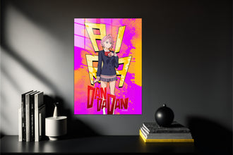 Dandadan Aira Shiratori Metal Poster 212