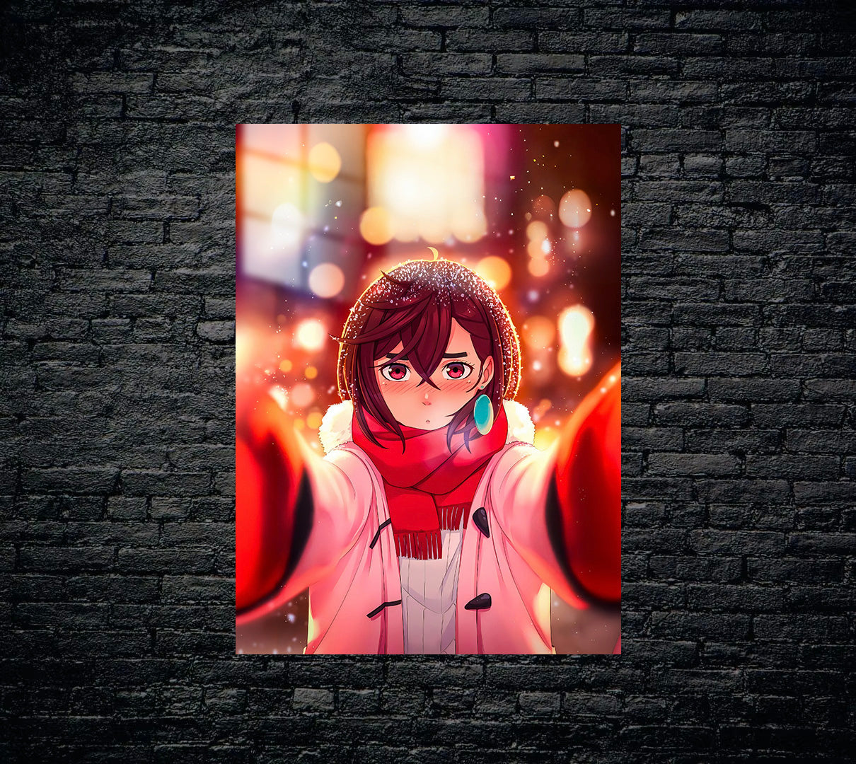 Dandadan Momo Ayase Metal Poster 213