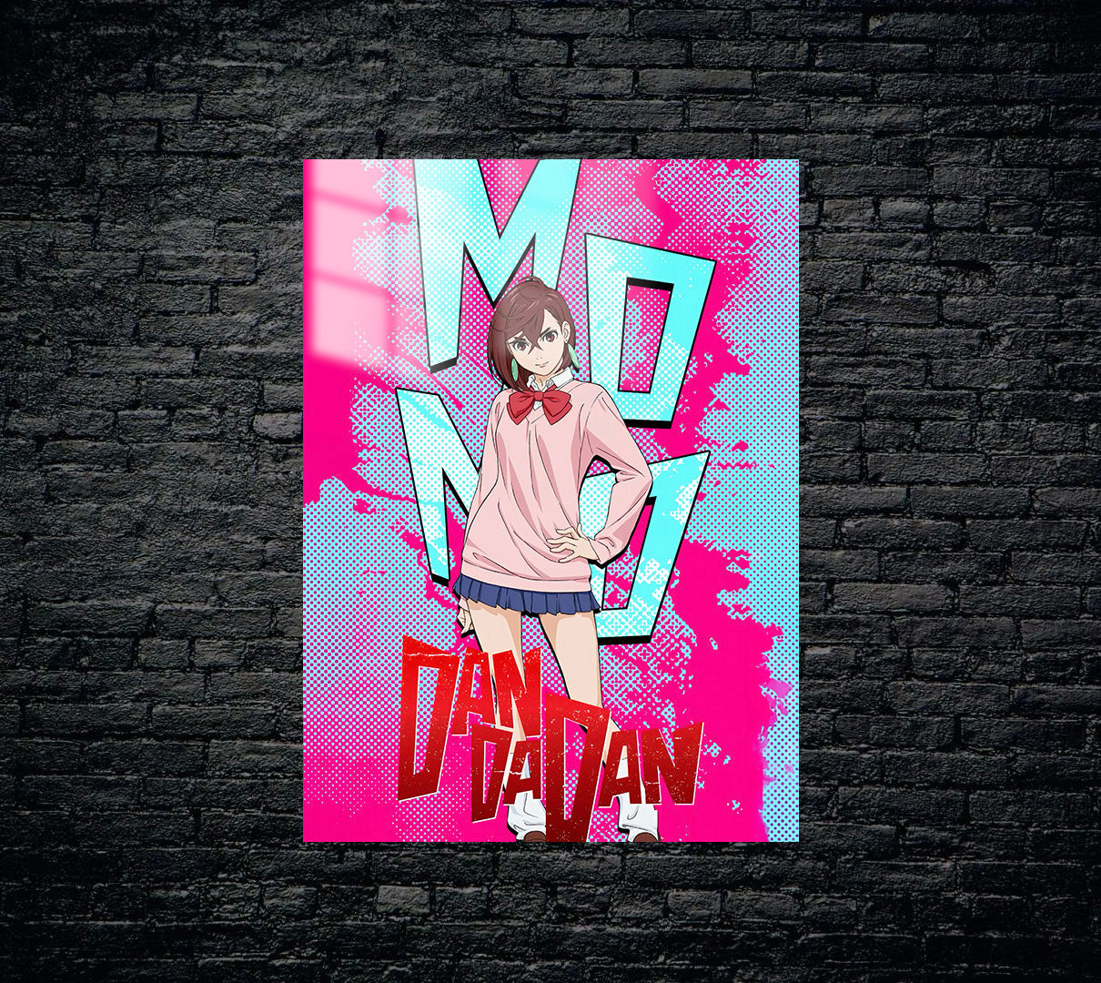 Dandadan Momo Ayase Metal Poster 216