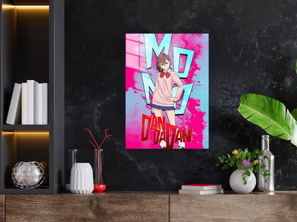 Dandadan Momo Ayase Metal Poster 216