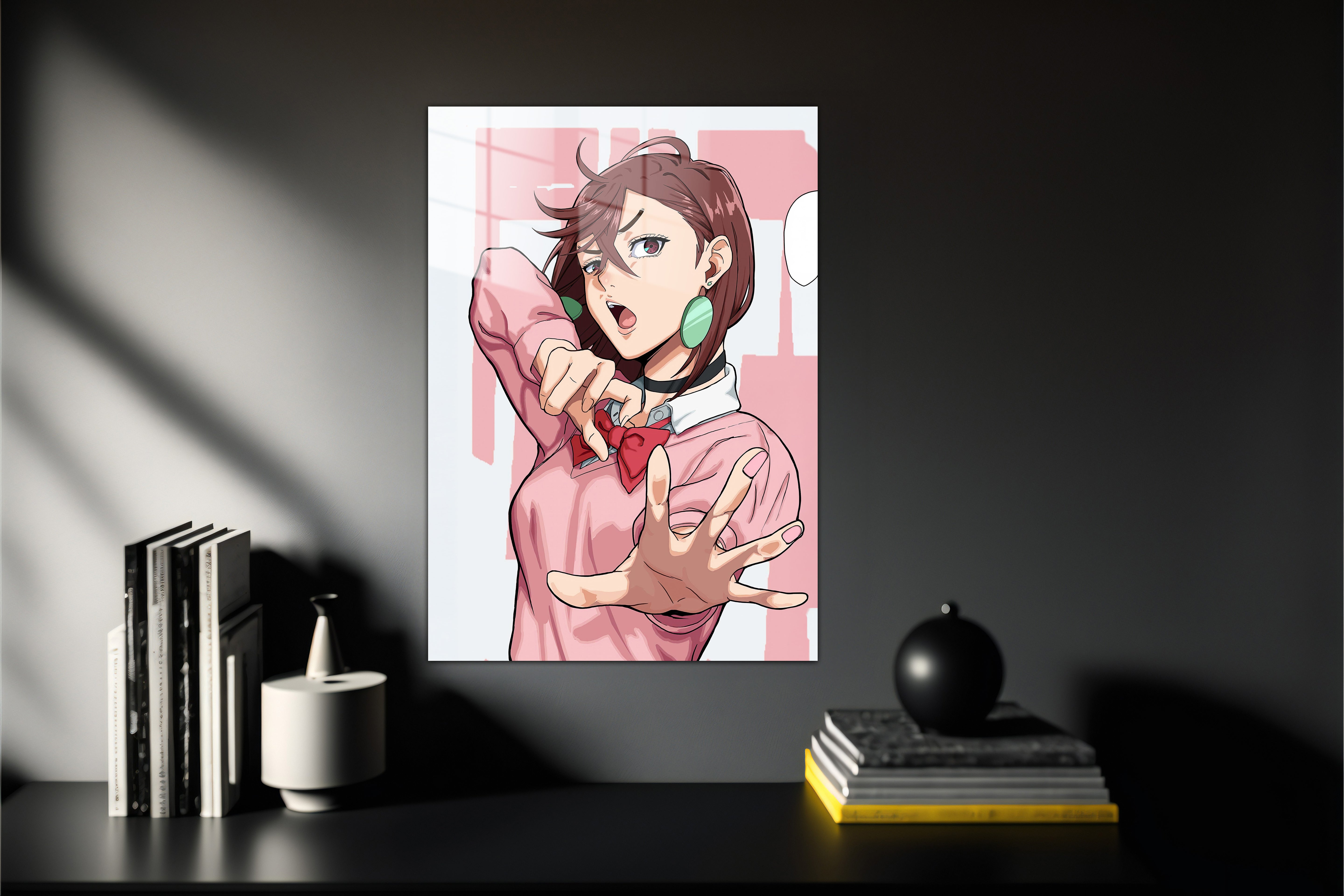 Dandadan Momo Ayase Metal Poster 214