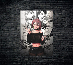Dandadan Momo Ayase Metal Poster 220