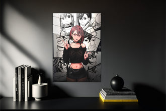 Dandadan Momo Ayase Metal Poster 220