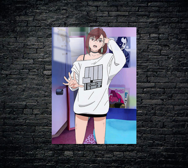 Dandadan Momo Ayase Metal Poster 221
