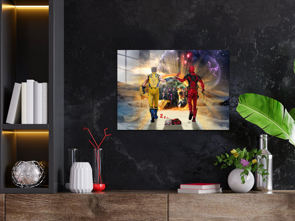 Deadpool Wolverine Metal Poster 975