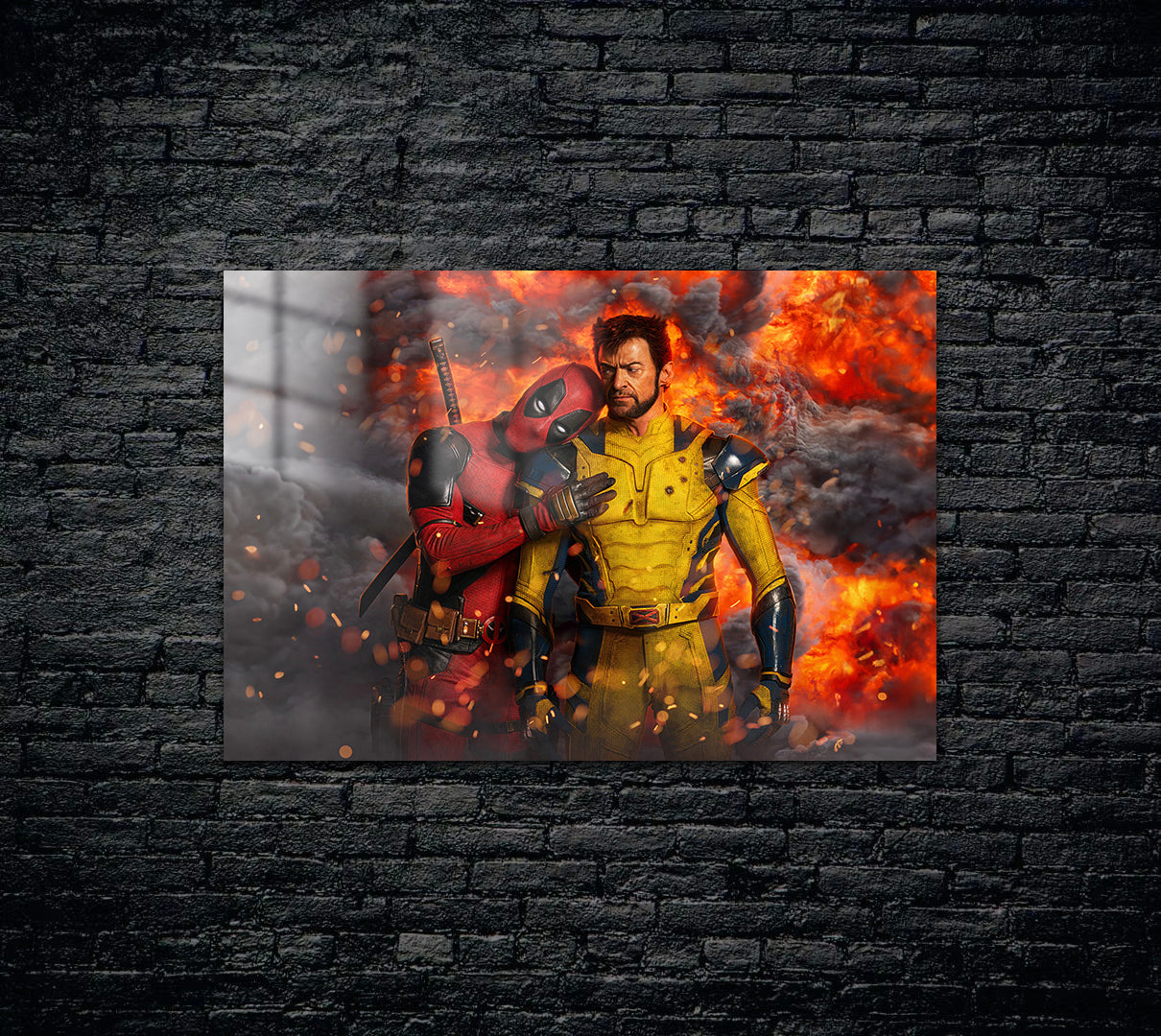 Deadpool Wolverine Metal Poster 976