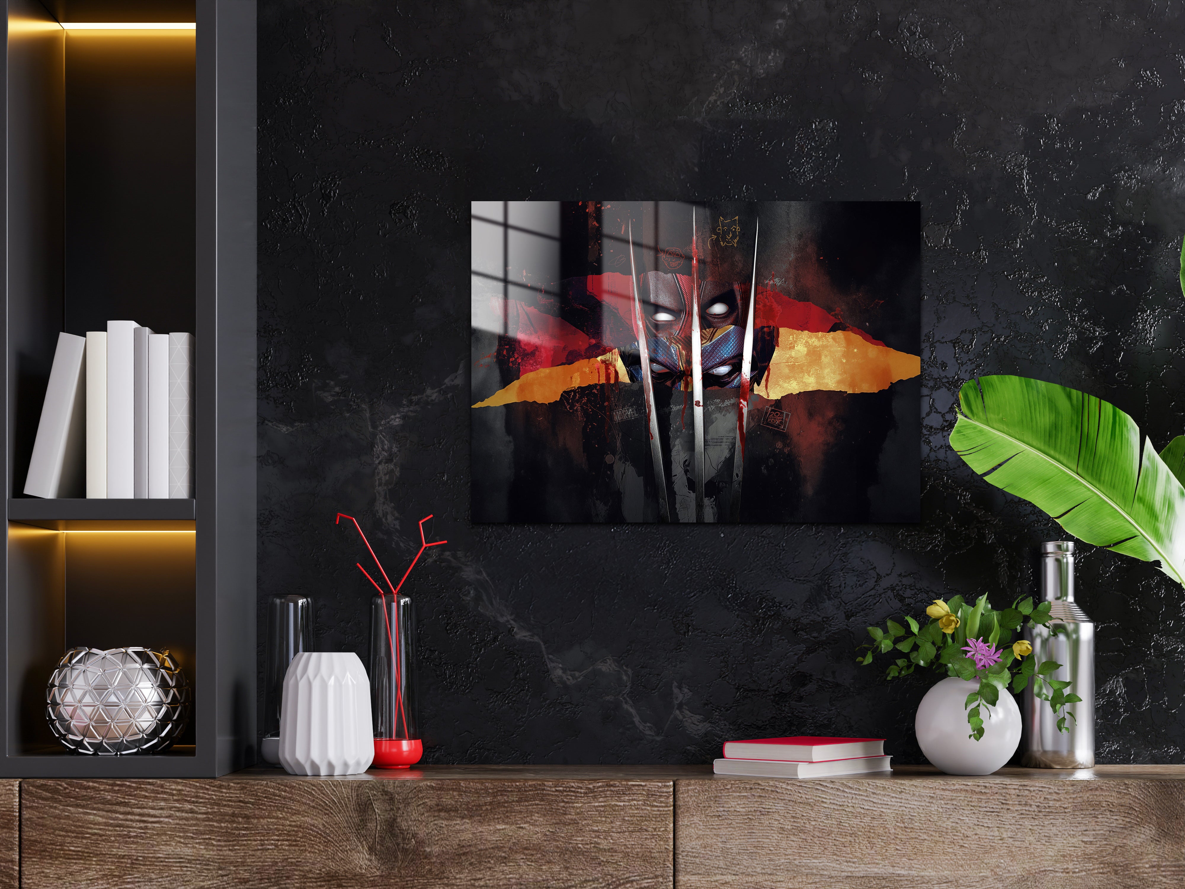 Deadpool Wolverine Metal Poster 977