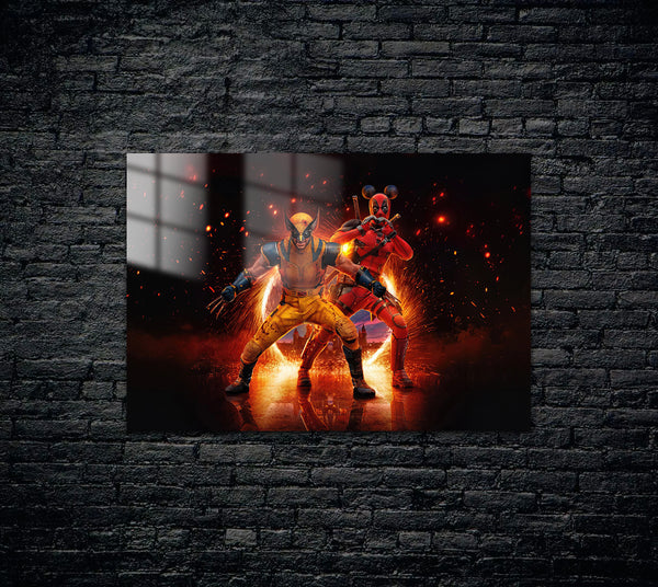 Deadpool Wolverine Metal Poster 968