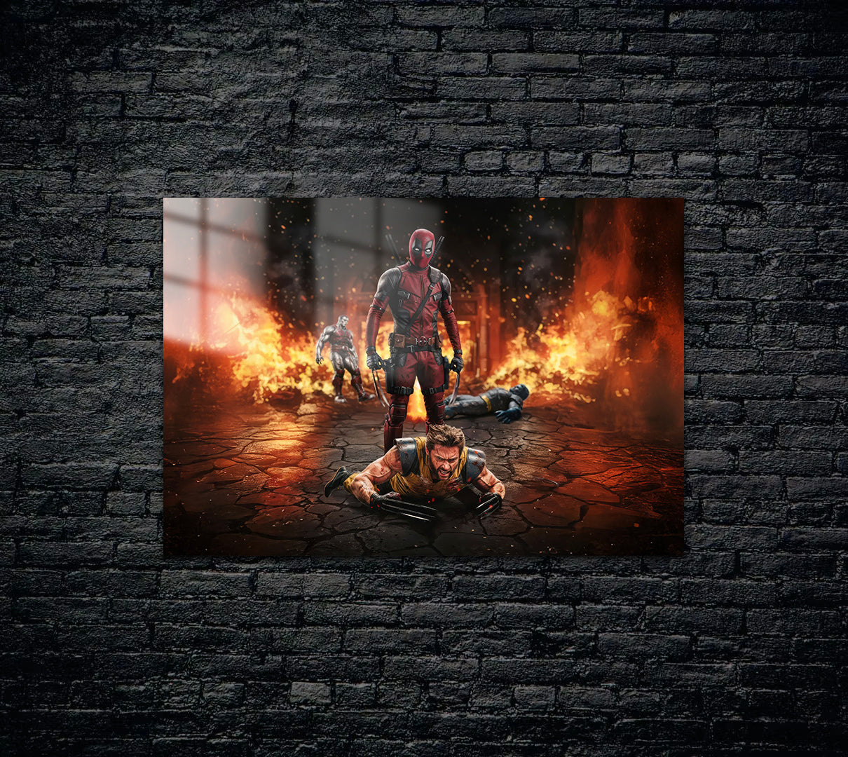 Deadpool Wolverine Metal Poster 969