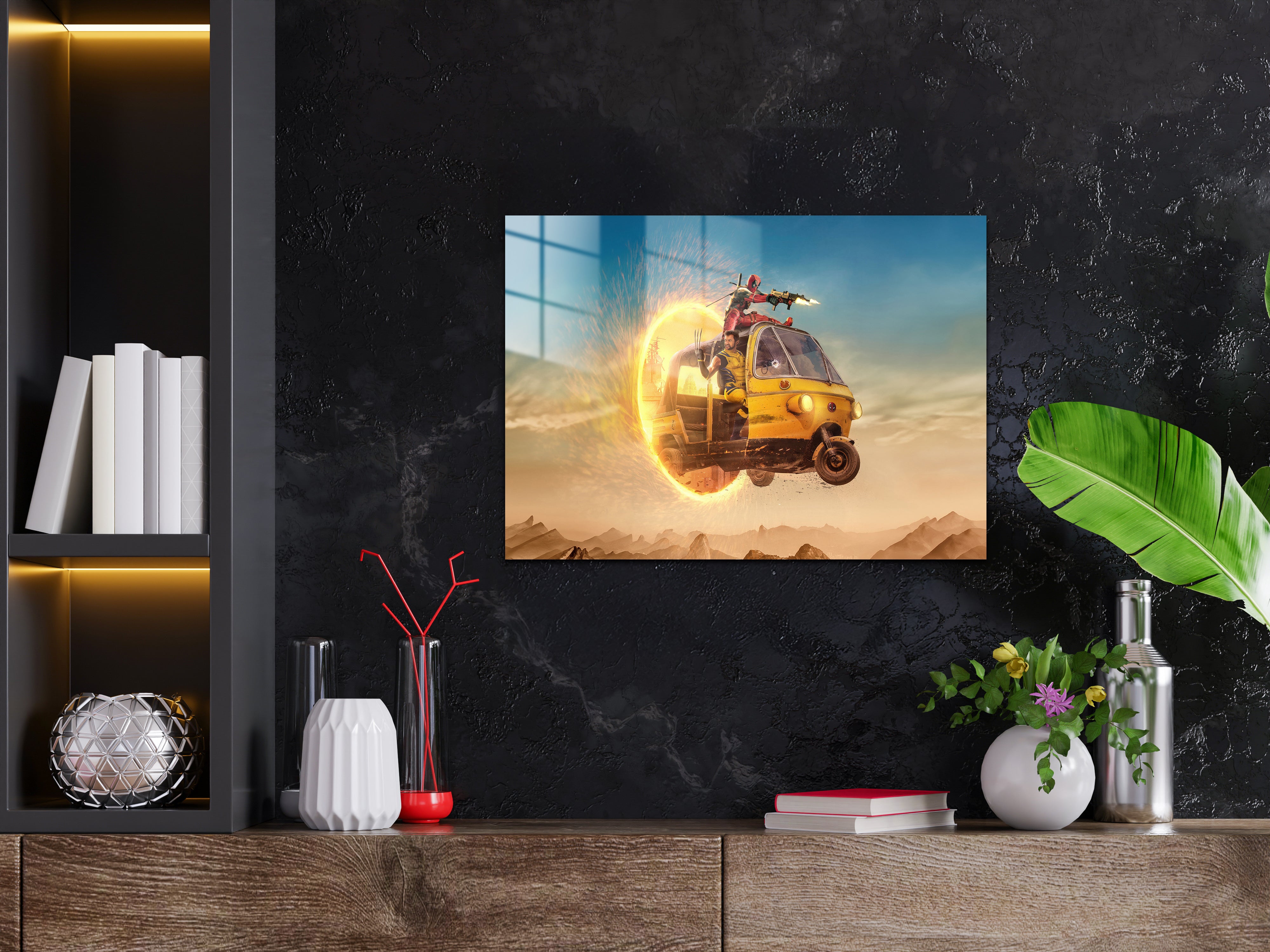 Deadpool Wolverine Metal Poster 970