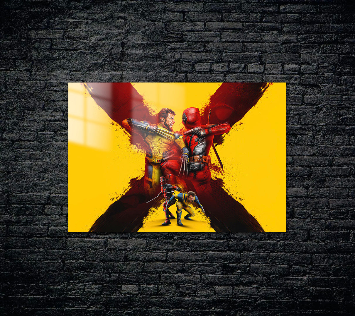 Deadpool Wolverine Metal Poster 971