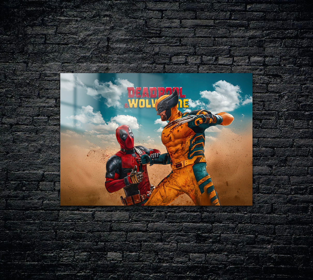 Deadpool Wolverine Metal Poster 972