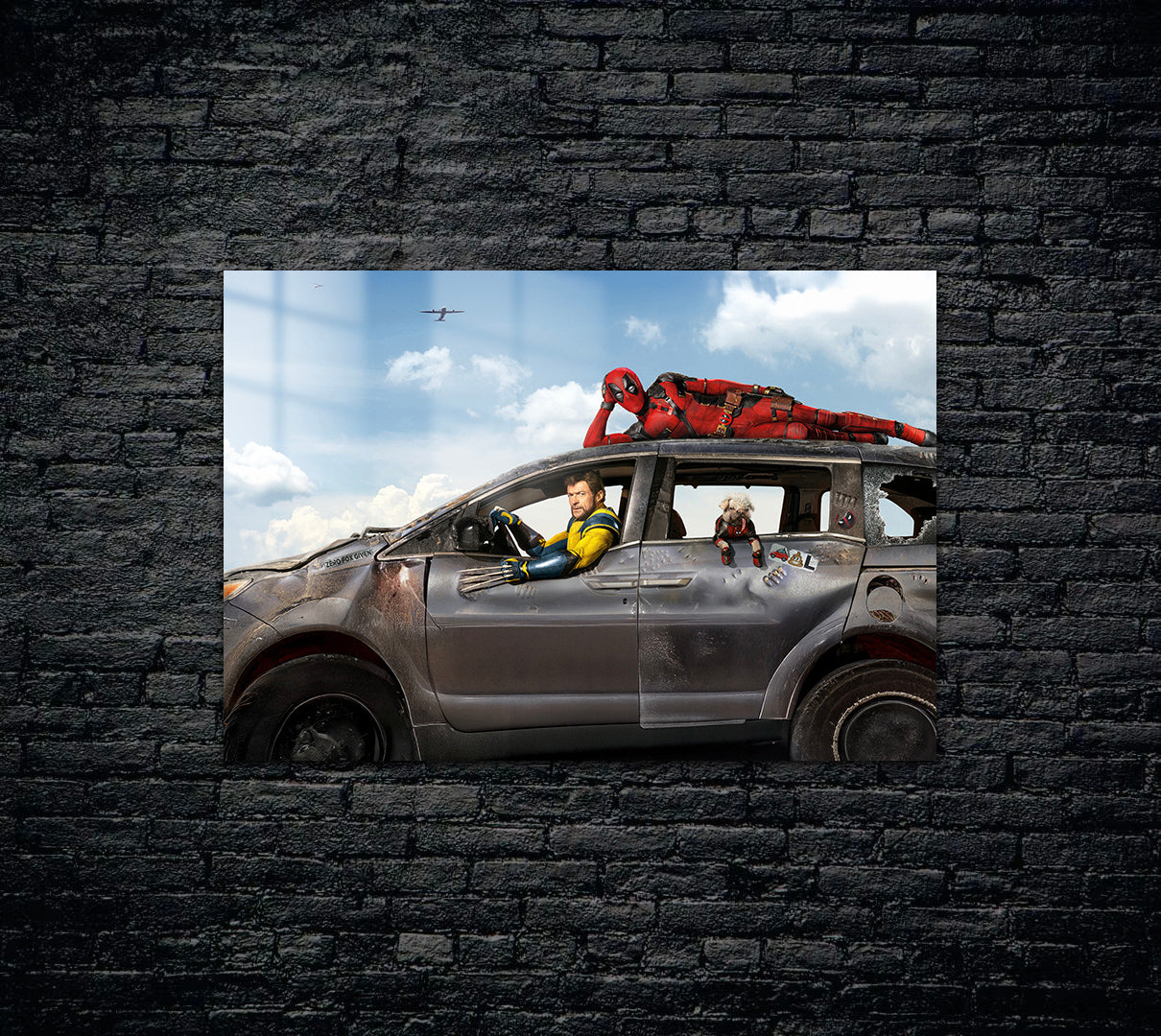 Deadpool Wolverine Metal Poster 973