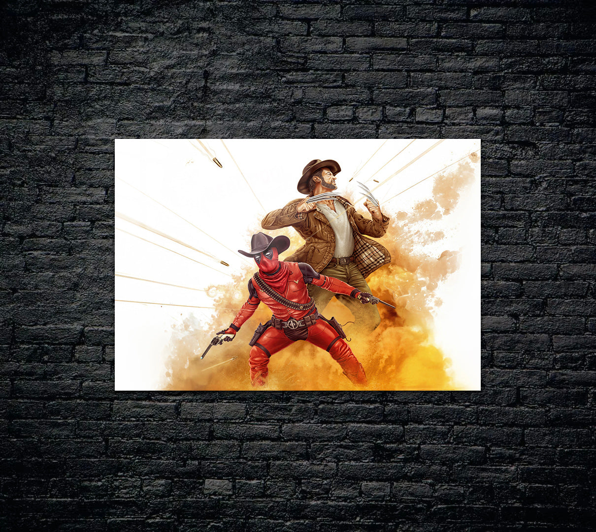 Deadpool Wolverine Metal Poster 974