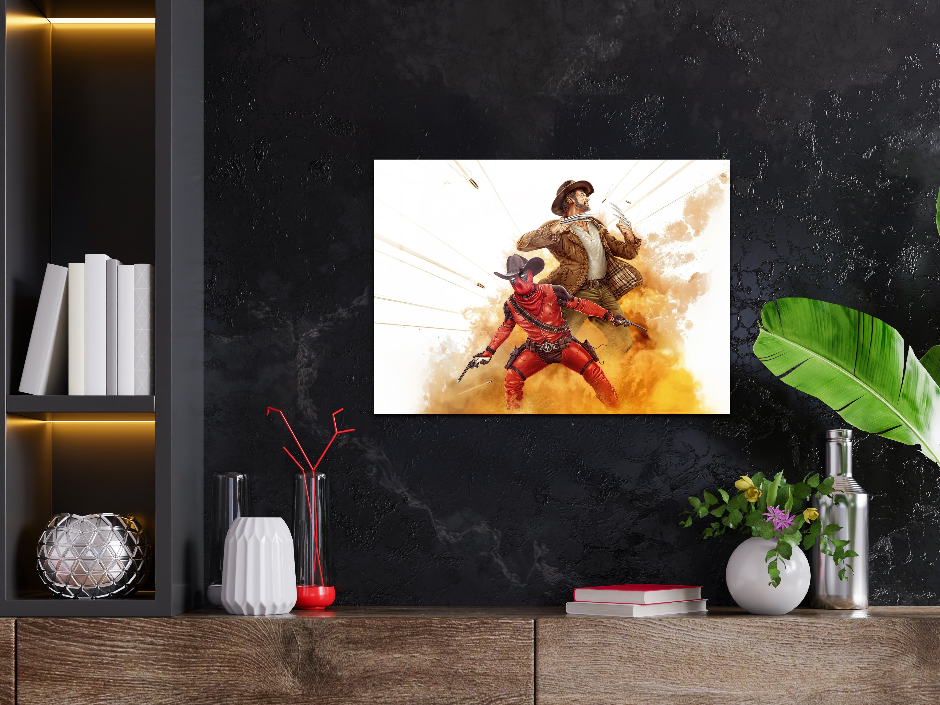 Deadpool Wolverine Metal Poster 974