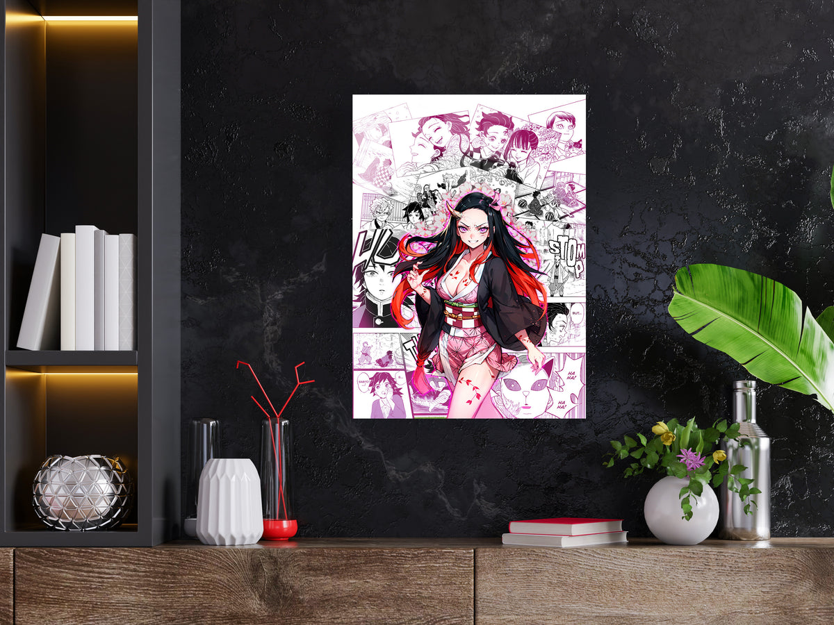 Demon Slayer Nezuko Metal Poster 237
