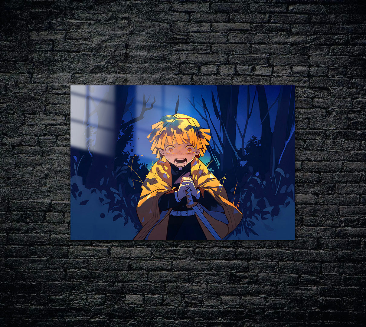 Demon Slayer Zenitsu Metal Poster 238