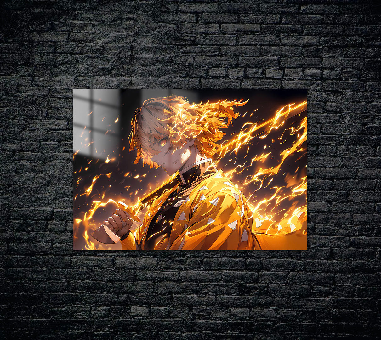 Demon Slayer Zenitsu Metal Poster 239