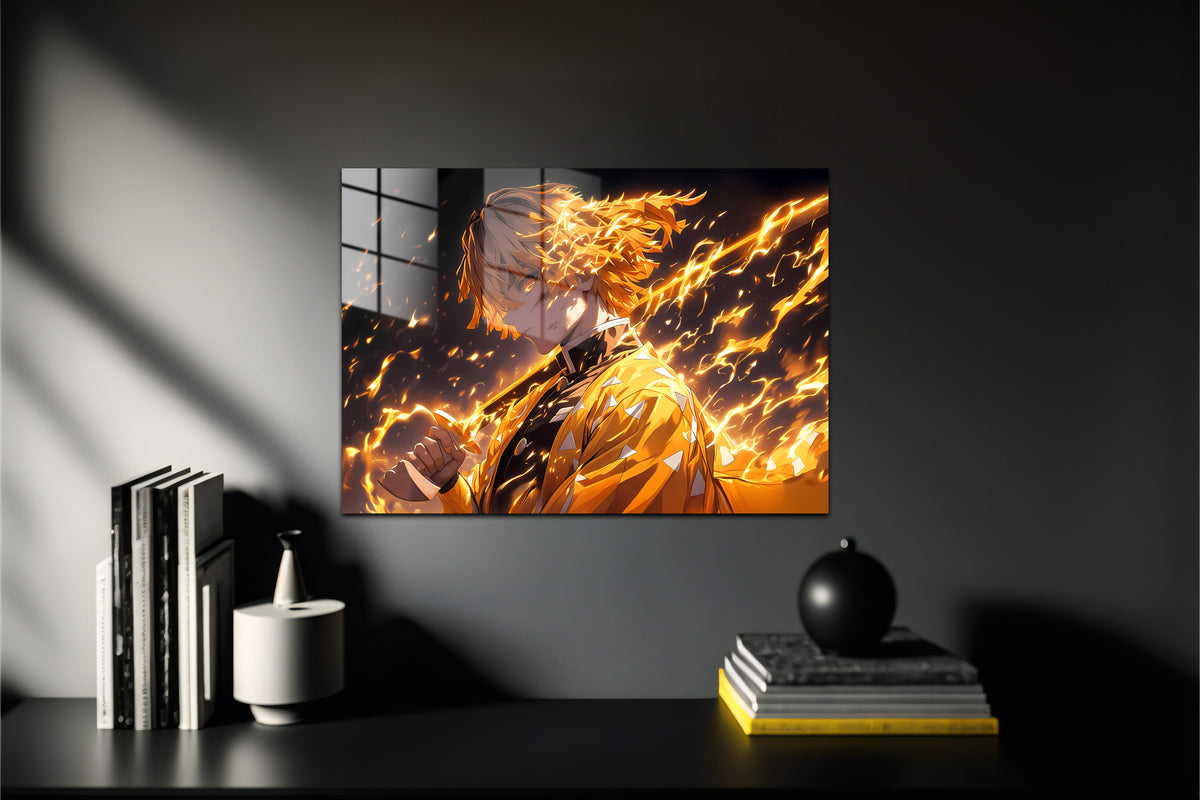 Demon Slayer Zenitsu Metal Poster 239
