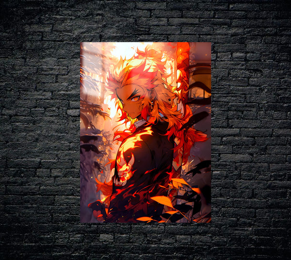 Demon Slayer Kyojuro Rengoku Metal Poster 241