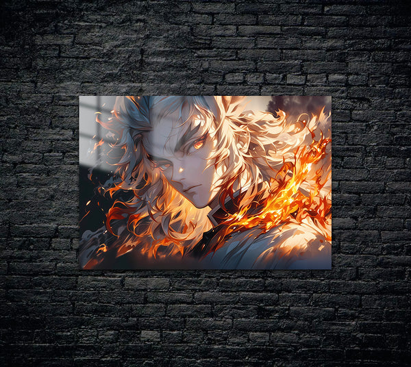 Demon Slayer Kyojuro Rengoku Metal Poster 243