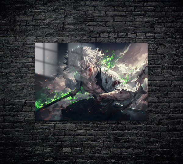 Demon Slayer Sanemi Shinazugawa Metal Poster 245