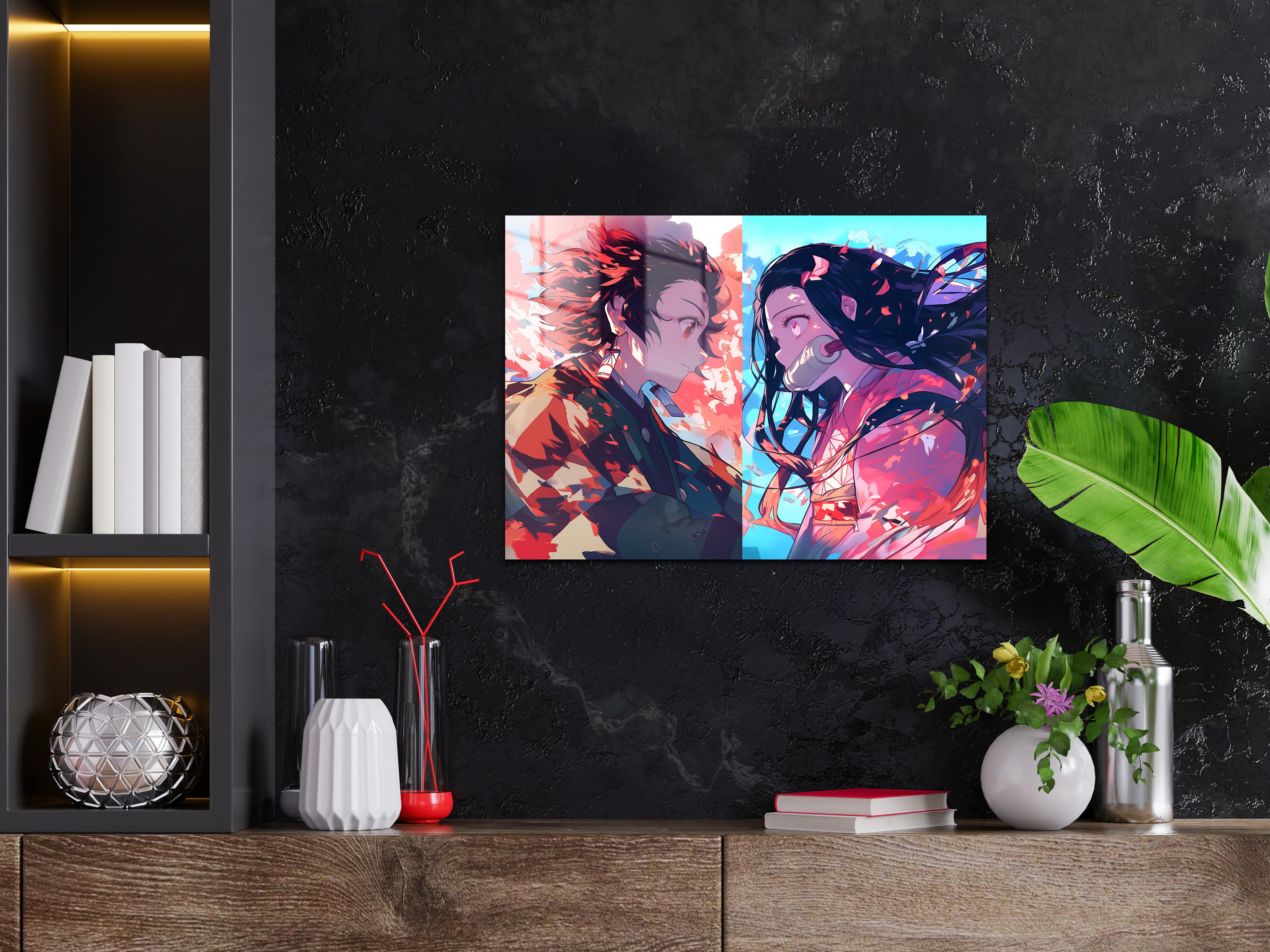 Demon Slayer Tanjiro Nezuko Metal Poster 236