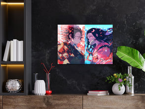Demon Slayer Tanjiro Nezuko Metal Poster 236