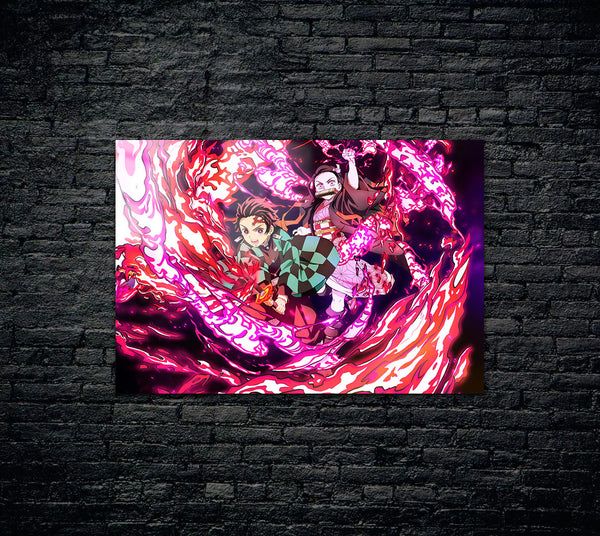 Demon Slayer Tanjiro Metal Poster 249