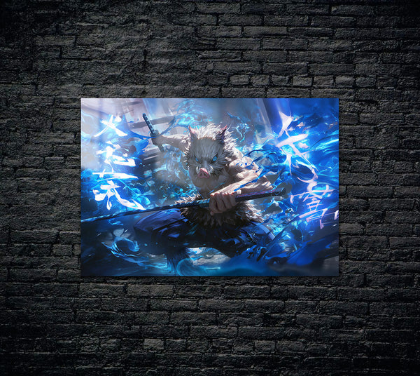 Demon Slayer Inosuke Metal Poster 255