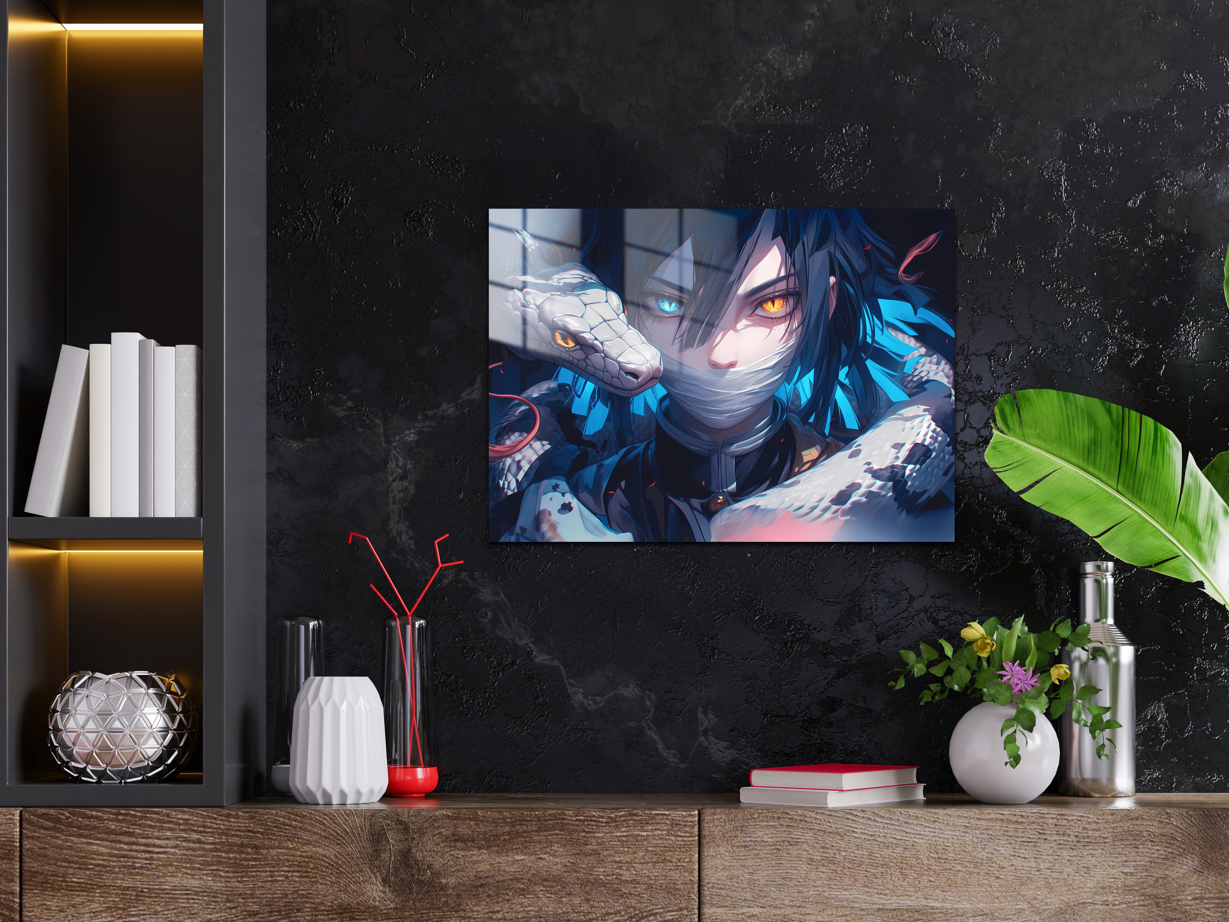 Demon Slayer Obanai Iguro Metal Poster 256