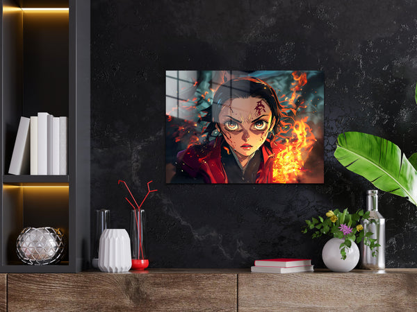 Demon Slayer Kadın Tanjiro Metal Poster 260