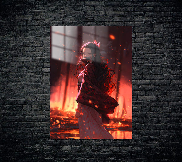 Demon Slayer Nezuko Metal Poster 264