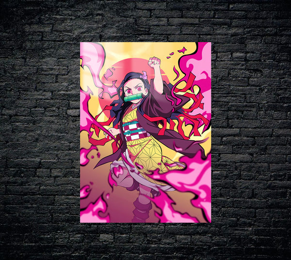 Demon Slayer Nezuko Metal Poster 267