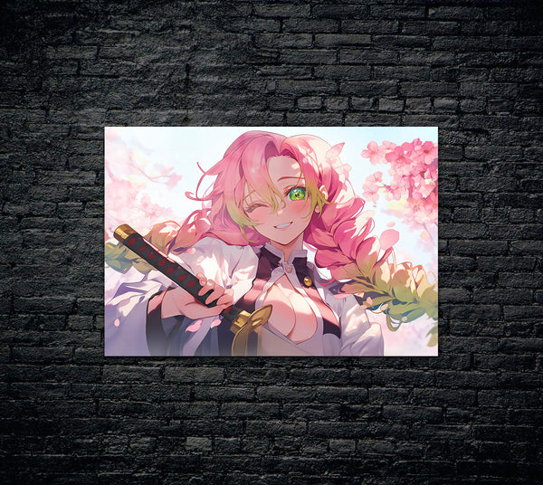 Demon Slayer Mitsuri Metal Poster 282