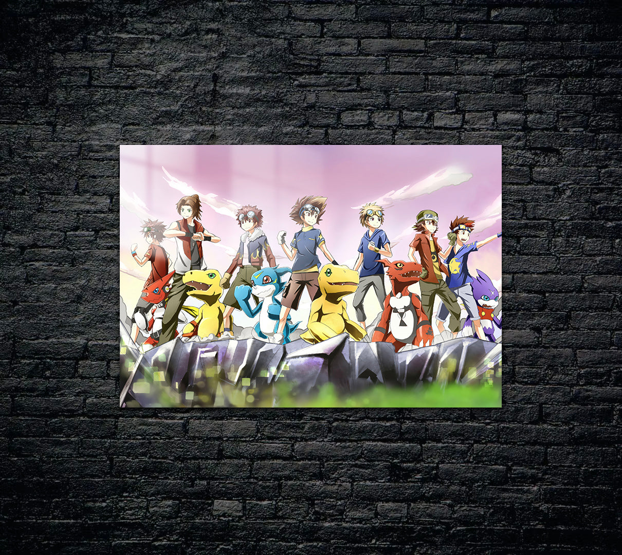 Digimon Metal Poster 1297