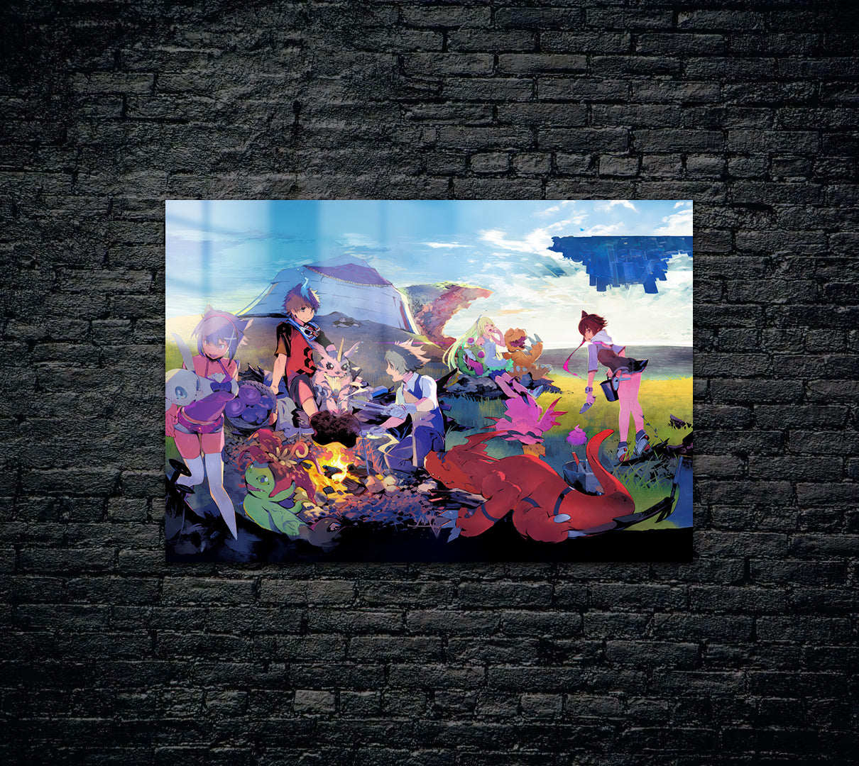Digimon Metal Poster 1298