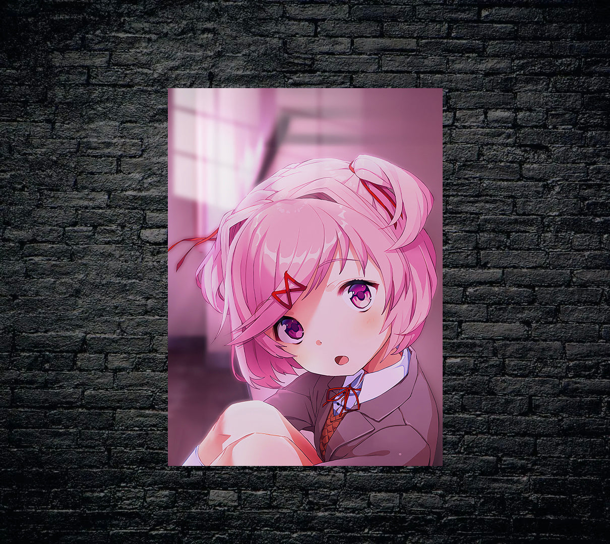 Doki Doki Literature Club Metal Poster 1310