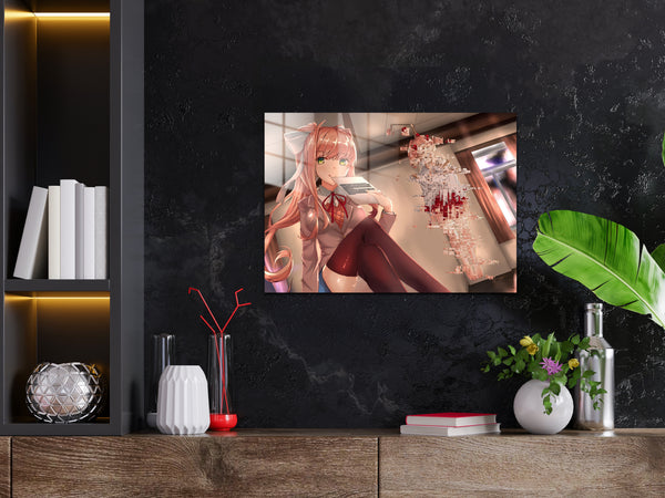 Doki Doki Literature Club Metal Poster 1313