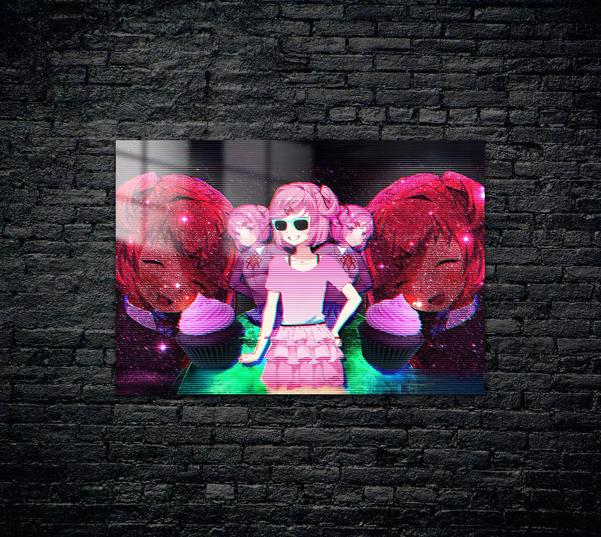 Doki Doki Literature Club Metal Poster 1314