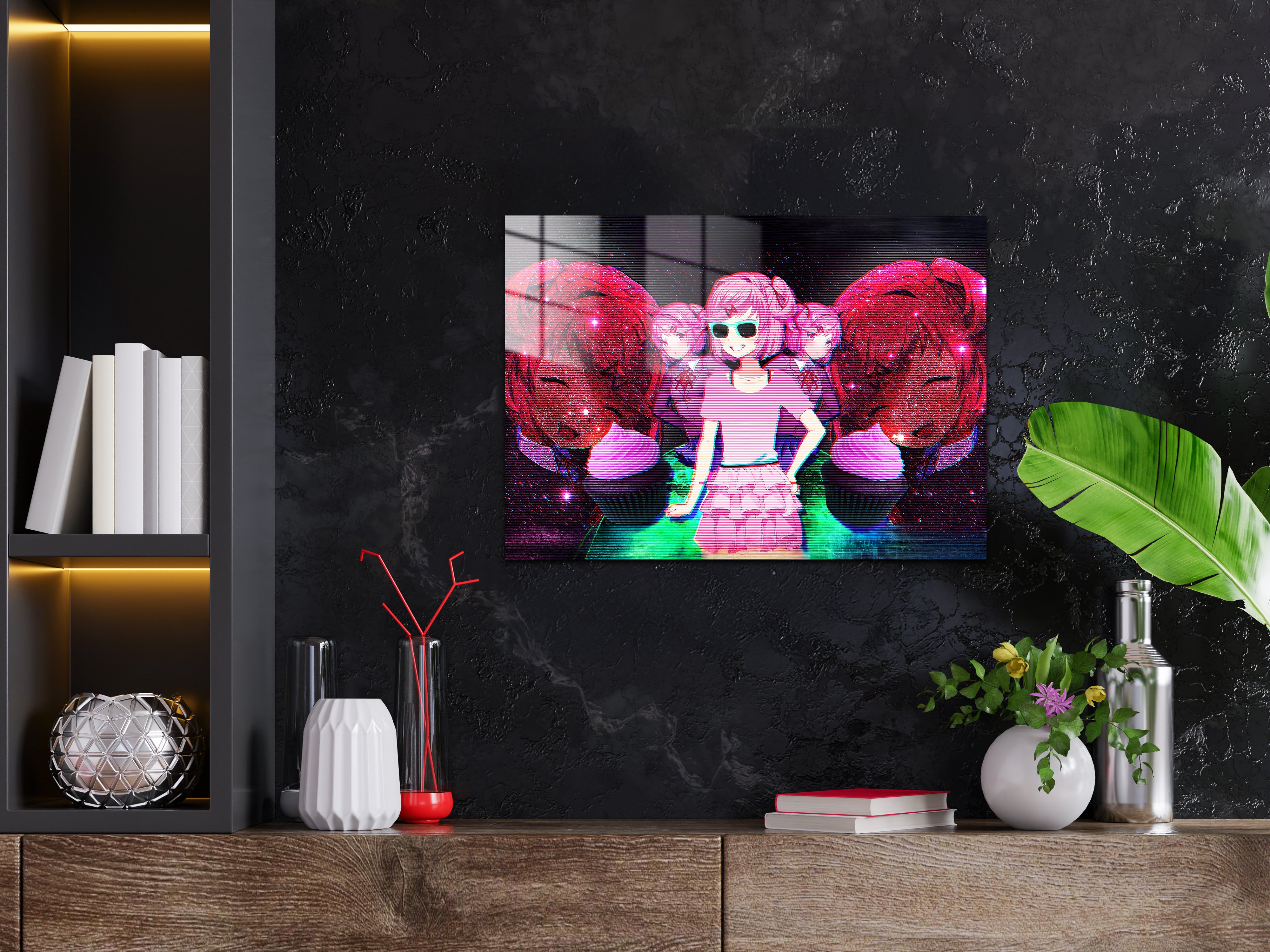 Doki Doki Literature Club Metal Poster 1314