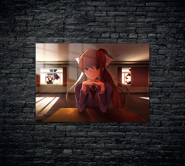 Doki Doki Literature Club Metal Poster 1300