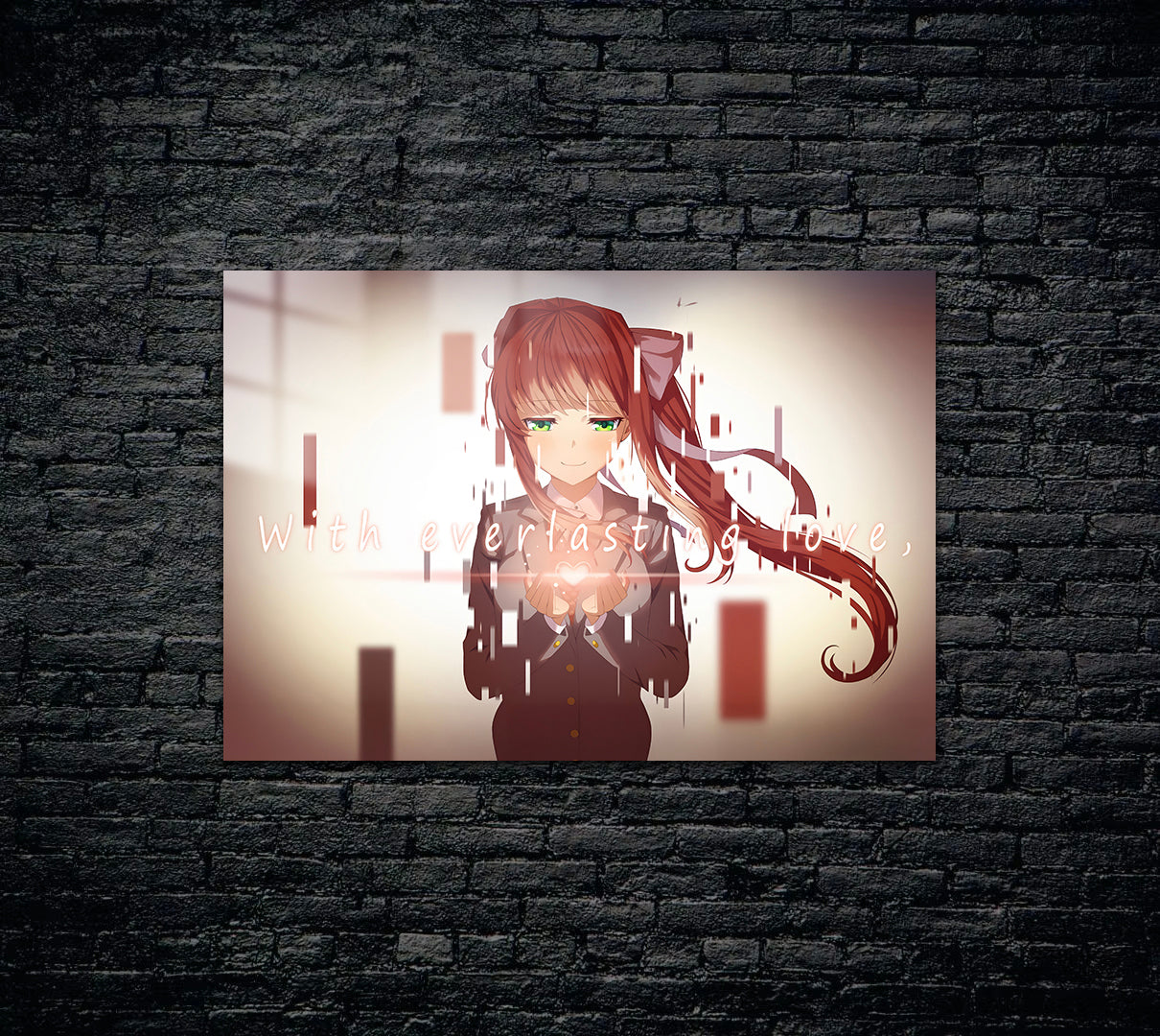 Doki Doki Literature Club Metal Poster 1301