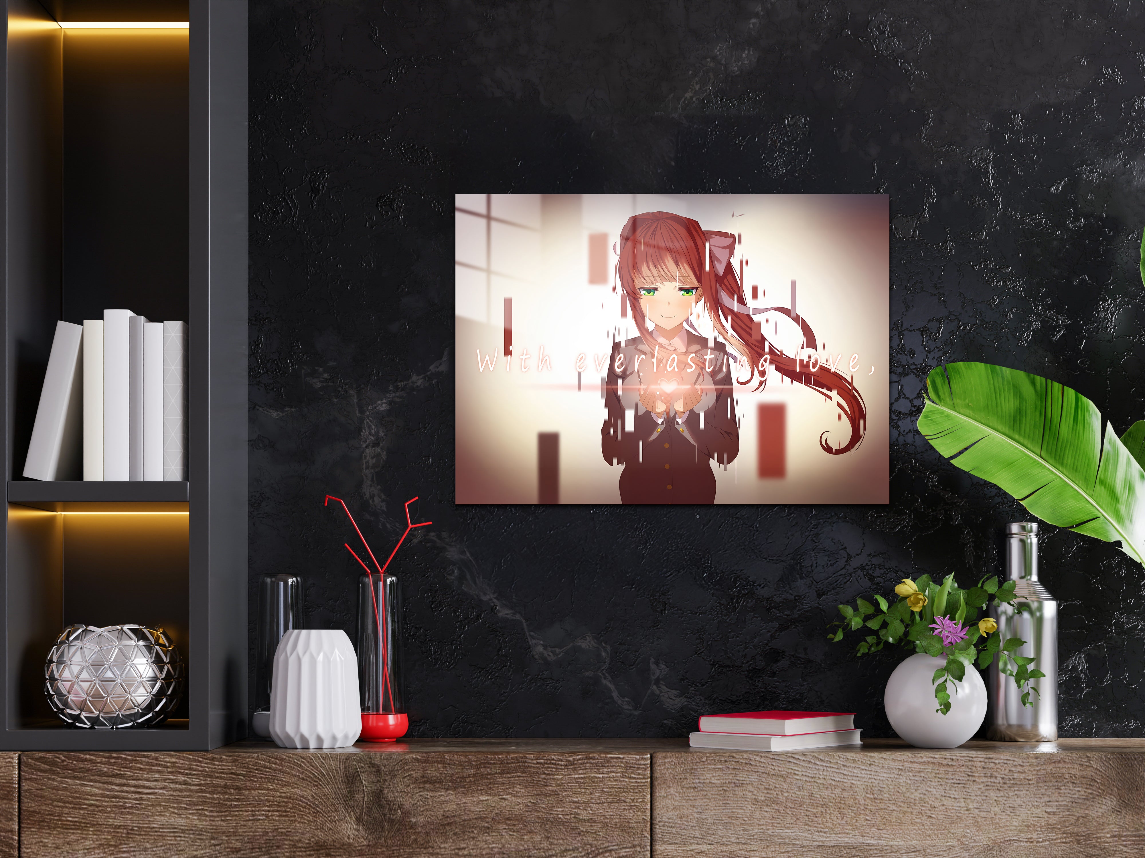 Doki Doki Literature Club Metal Poster 1301