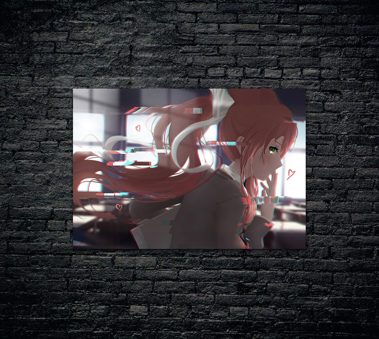 Doki Doki Literature Club Metal Poster 1302