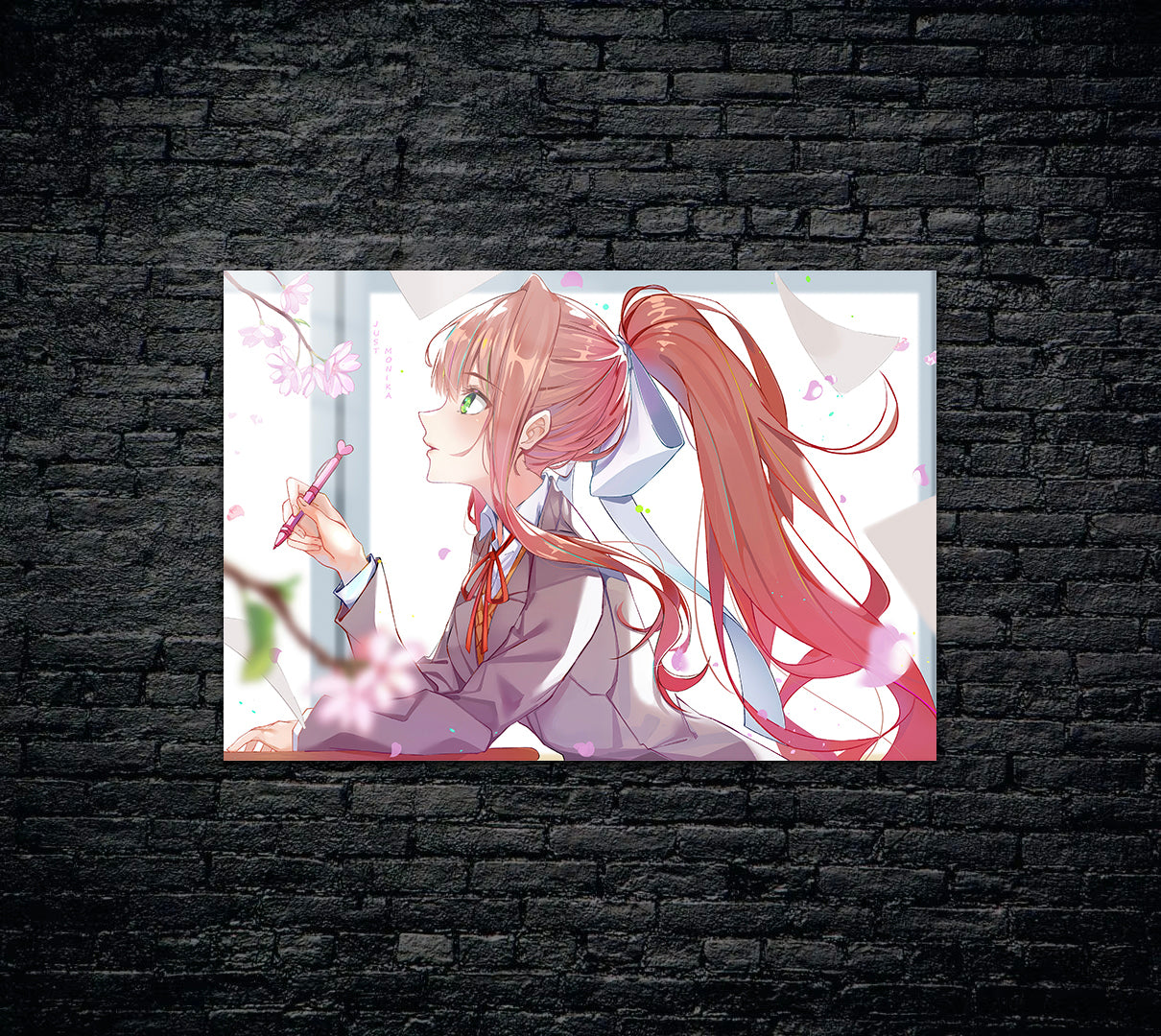 Doki Doki Literature Club Metal Poster 1306