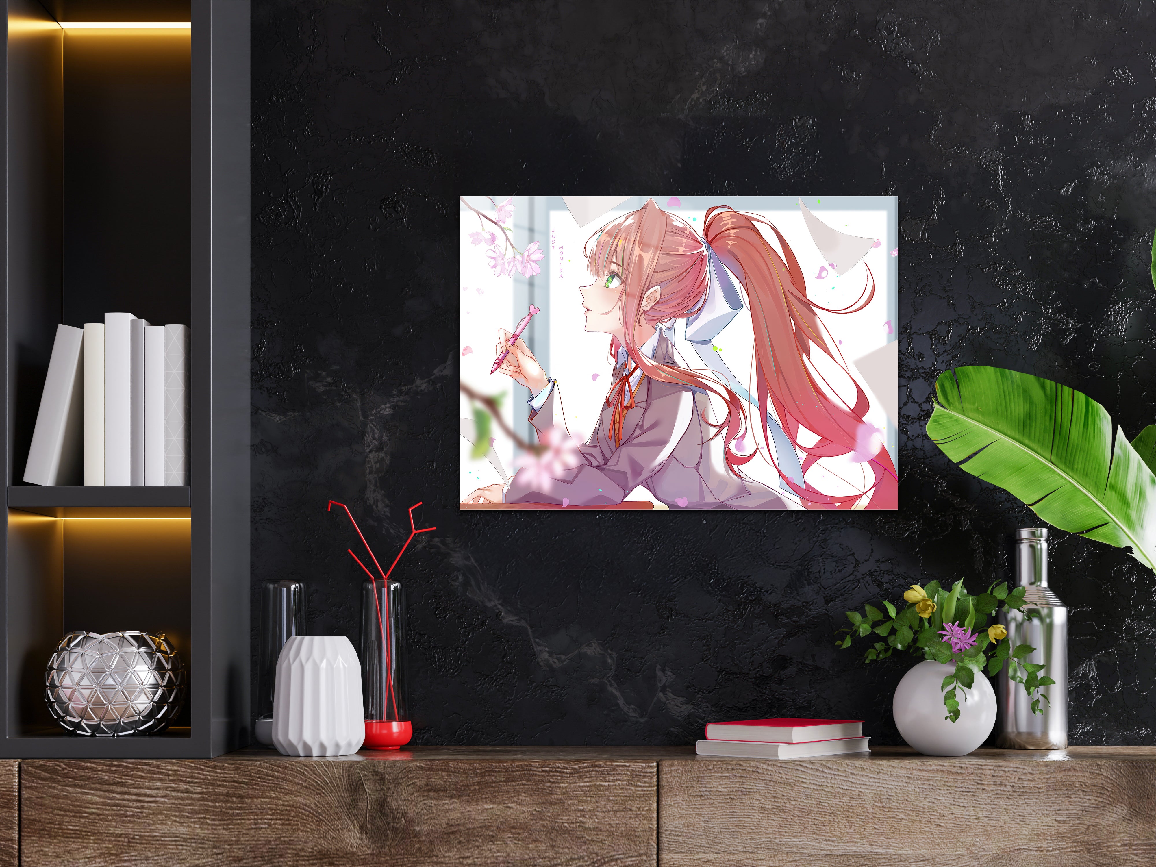 Doki Doki Literature Club Metal Poster 1306